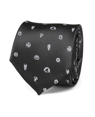 Disney Men's Nightmare Before Christmas Tie In Black