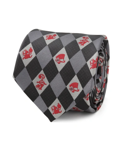 Disney Men's Alice In Wonderland Tie In Gray