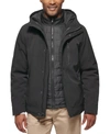 CLUB ROOM MEN'S 3-IN-1 HOODED JACKET, CREATED FOR MACY'S
