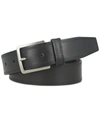 FRYE MEN'S DOUBLE STITCHED LEATHER BELT