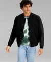 AND NOW THIS MEN'S RAGLAN BOMBER JACKET
