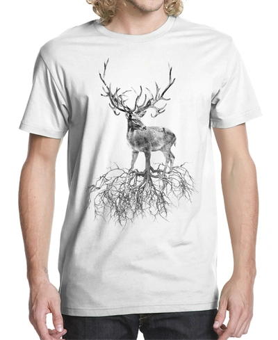 Beachwood Men's Roots Go Deep Graphic T-shirt In White