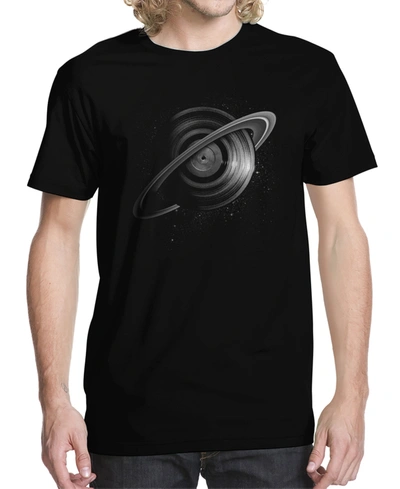 Beachwood Men's Vinyl Rings Graphic T-shirt In Black