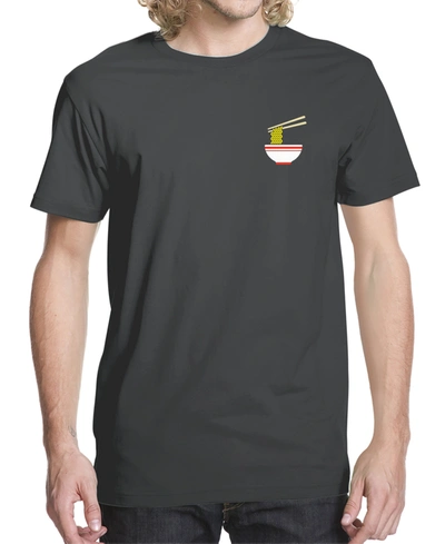 Buzz Shirts Men's Ramen Graphic T-shirt In Charcoal