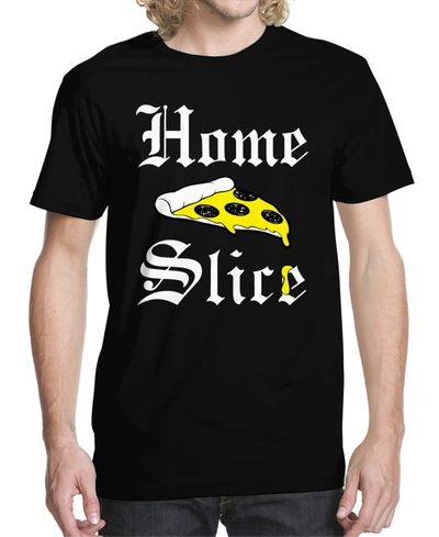 Buzz Shirts Men's Home Slice Graphic T-shirt In Black