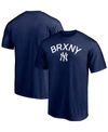 Fanatics Men's Navy New York Yankees Hometown T-shirt In Navy