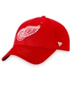 Fanatics Men's Red Detroit Red Wings Core Primary Logo Flex Hat In Red