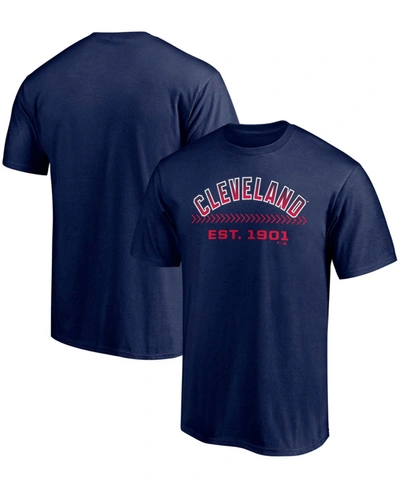 Fanatics Men's Navy Cleveland Indians Total Dedication T-shirt