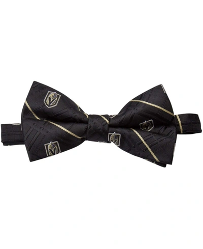 Eagles Wings Men's Black Vegas Golden Knights Oxford Bow Tie