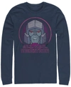 Fifth Sun Men's Transformer All Hail Megatron Long Sleeve T-shirt In Navy
