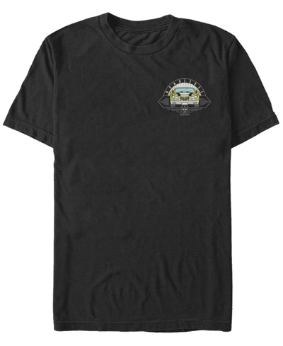 Fifth Sun Men's Transformer Bumblebee Badge Short Sleeve T-shirt In Black