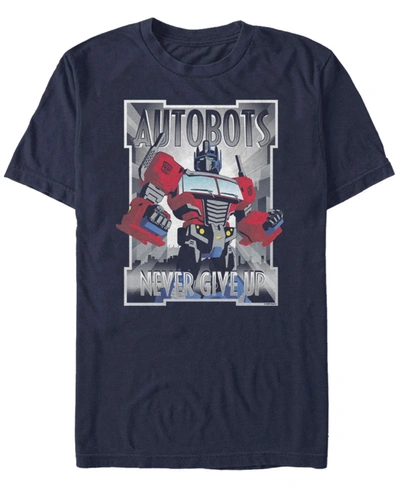Fifth Sun Men's Transformer Prime Deco Short Sleeve T-shirt In Navy