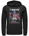 Fifth Sun Men's Transformers Generations I Want You Fleece Hoodie In Black