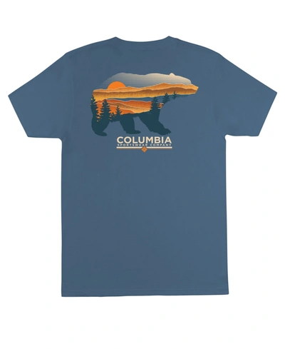Columbia Men's Kodak Bear Graphic T-shirt In Steel