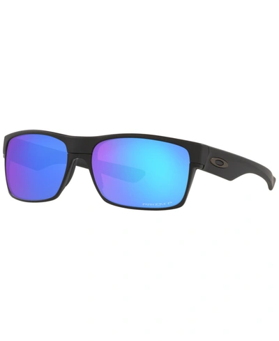 Oakley Men's Polarized Sunglasses, Oo9189 Twoface 60 In Matte Black