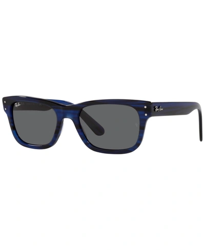 Ray Ban Men's Sunglasses, Rb2283 Mr Burbank 52 In Striped Blue