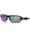 Oakley Flak 2.0 Prizm Sapphire Polarized Wrap Mens Sunglasses Oo9271-927136-61 In Black