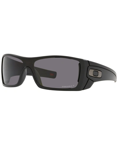 Oakley Men's Polarized Sunglasses, Oo9101 Batwolf 27 In Matte Black