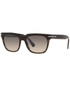 Prada Signature Rectangular Men's Sunglasses, Pr 04ys In Tortoise