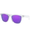 Oakley Mens Clear Oo9013 Frogskins O Matter™ Plutonite Square-frame Sunglasses In Black