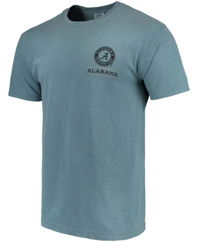 Image One Men's Blue Alabama Crimson Tide State Scenery Comfort Colors T-shirt