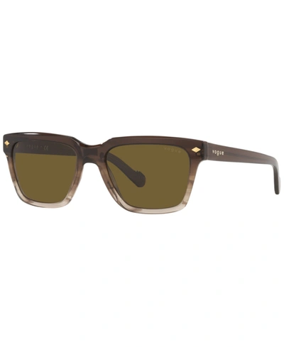 Vogue Men's Sunglasses, Vo5404s 54 In Gradient Brown