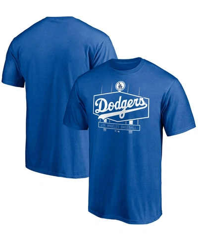Fanatics Men's Royal Los Angeles Dodgers Scoreboard Hometown Collection T-shirt