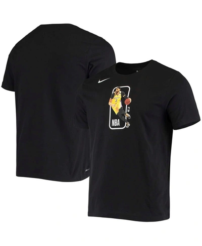 Nike Men's Anthony Davis Black Los Angeles Lakers Performance T-shirt