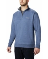 Columbia Men's Big & Tall Hart Mountain Ii Half Zip Sweatshirt In Carbon Heather