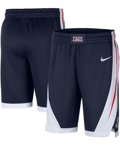 Nike Men's Navy Gonzaga Bulldogs Replica Performance Basketball Shorts