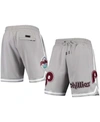 Pro Standard Men's Gray Philadelphia Phillies Team Shorts In Gray