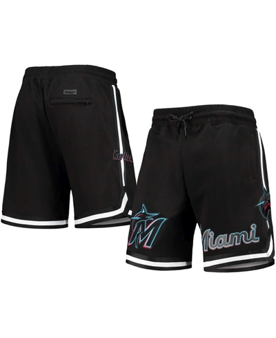 Pro Standard Men's Black Miami Marlins Team Shorts