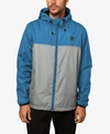 O'neill Nomadic Packable Water Resistant Windbreaker In Cascade Blue