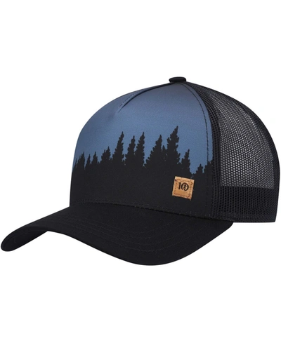 Lids Tentree Men's Juniper Altitude Trucker Snapback Cap In Black