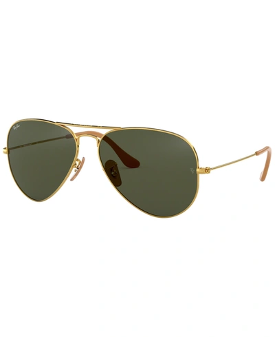 Ray Ban Aviator Classic Green Classic G-15 Unisex Sunglasses Rb3025 L0205 58