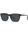Arnette Unisex Sunglasses, An4291 Cortex 57 In Matte Black