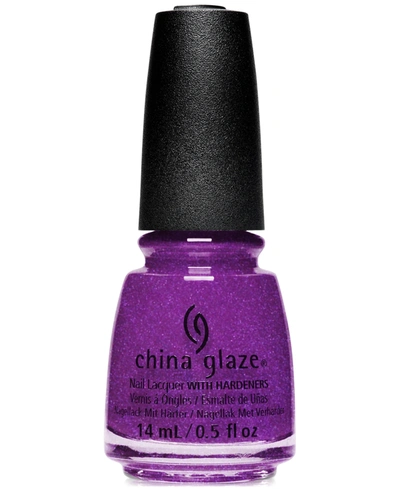 China Glaze Nail Lacquer With Hardeners In Coconut Kiss