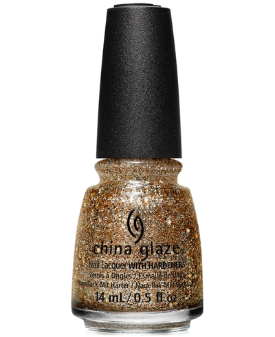 China Glaze Nail Lacquer With Hardeners In Counting Carats