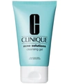 CLINIQUE ACNE SOLUTIONS CLEANSING GEL, 4.2 OZ.