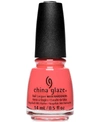 China Glaze Nail Lacquer With Hardeners In Flip Flop Fantasy