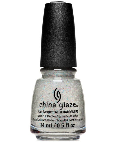 China Glaze Nail Lacquer With Hardeners In Fairy Dust