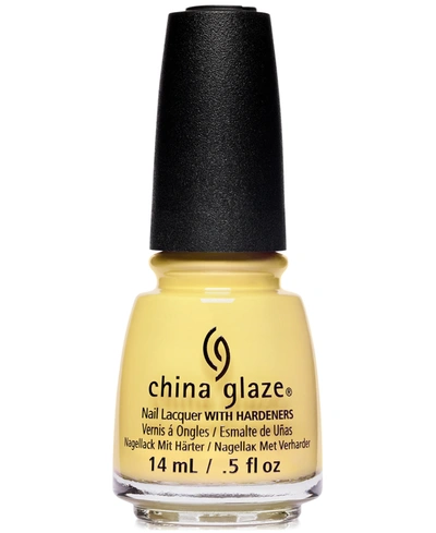 China Glaze Nail Lacquer With Hardeners In Casual Friday