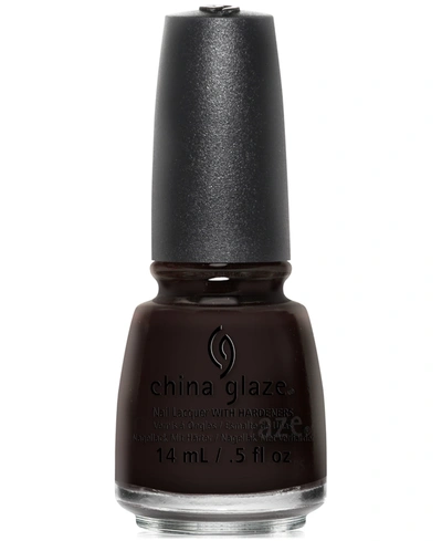 China Glaze Nail Lacquer With Hardeners In Evening Seduction