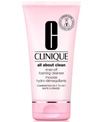 CLINIQUE ALL ABOUT CLEAN RINSE-OFF FOAMING FACE CLEANSER, 5 OZ.