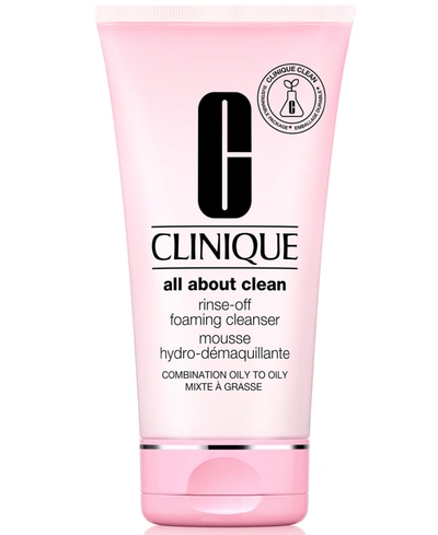 Clinique All About Clean™ Rinse-off Foaming Face Cleanser, 5 oz