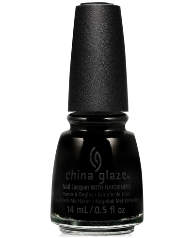 China Glaze Nail Lacquer With Hardeners In Liquid Leather