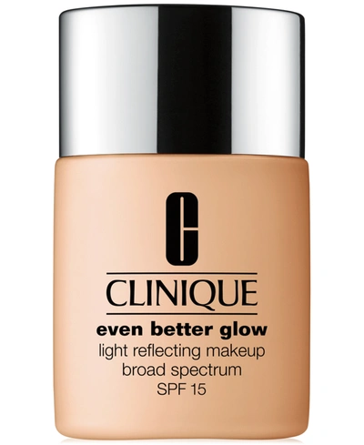 Clinique Even Better Glow Light Reflecting Makeup Broad Spectrum Spf 15 Foundation, 1-oz. In Wn Biscuit