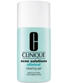 CLINIQUE ACNE SOLUTIONS CLINICAL CLEARING GEL, 1 OZ.