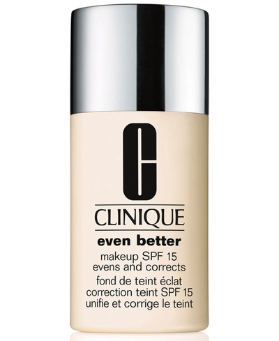 Clinique Even Better Makeup Broad Spectrum Spf 15 Foundation, 1 Fl. Oz. In Cn . Shell