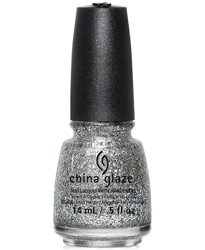 China Glaze Nail Lacquer With Hardeners In Silver Of Sorts
